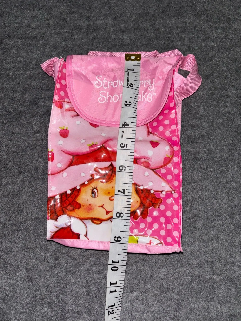 2007 Strawberry Shortcake tote lunch bag